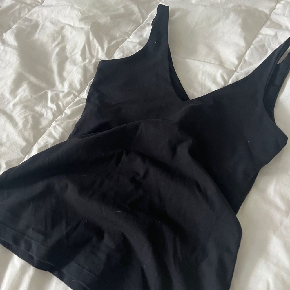 Workout Tops for Women Yoga Tank Tops with Built in Bra Black Size S